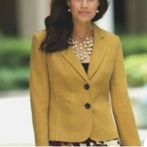 Monroe & Main Jackets & Blazers - Monroe and Main Wool Blend Blazer Size 8 Runs Small Please See Measurements.